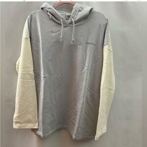 Unisex Outdoor Voices Pickup Hoodie Bone / Dove / cream / Gray (M) NWT